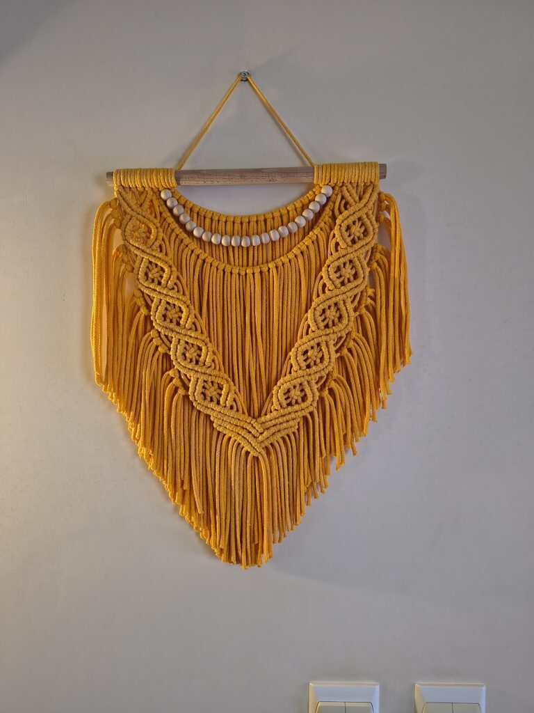 Makrama ścienna Sumi