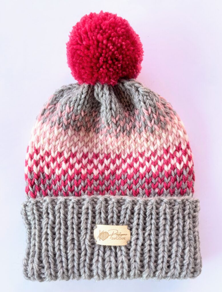 Czapka Malinowy świt