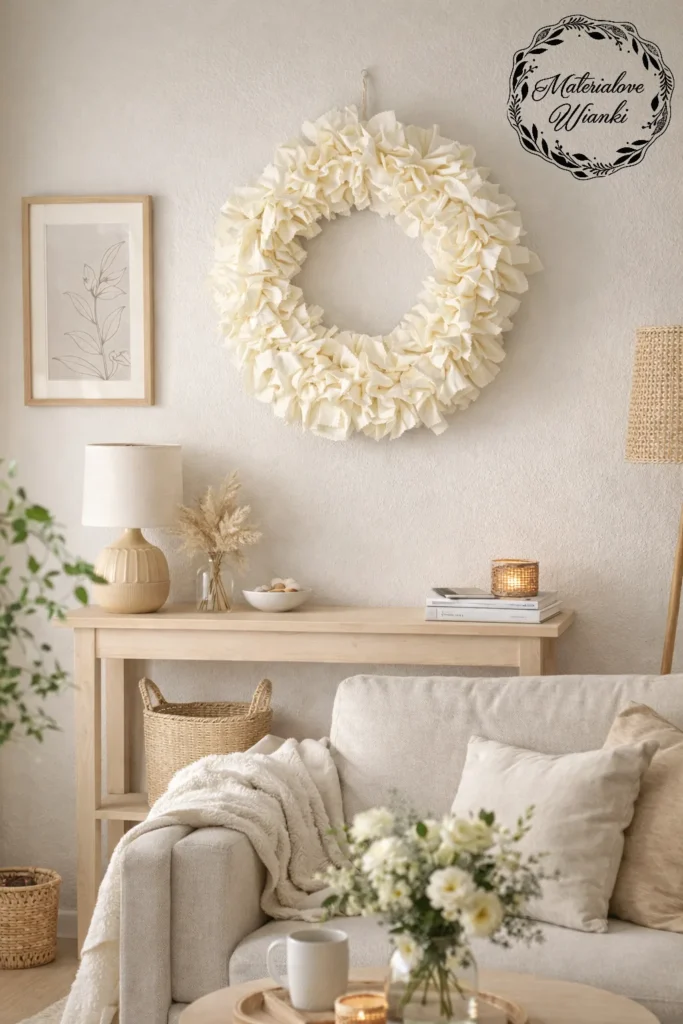 obrazek → Wianek Boho ecru