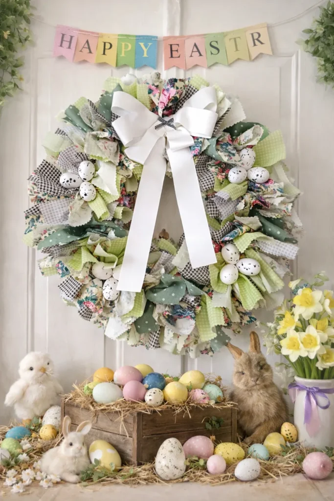 obrazek → Wianek wiosenny świąteczny