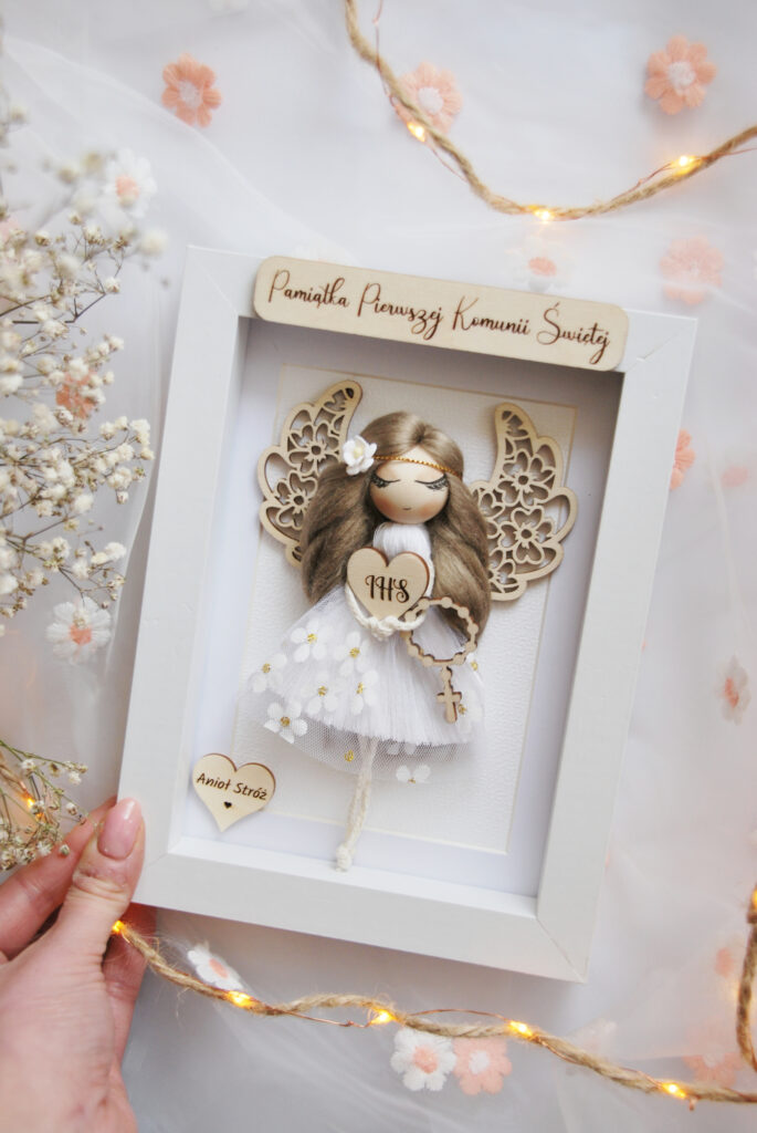 obrazek → Pamiątka I Komunii Św. – anioł