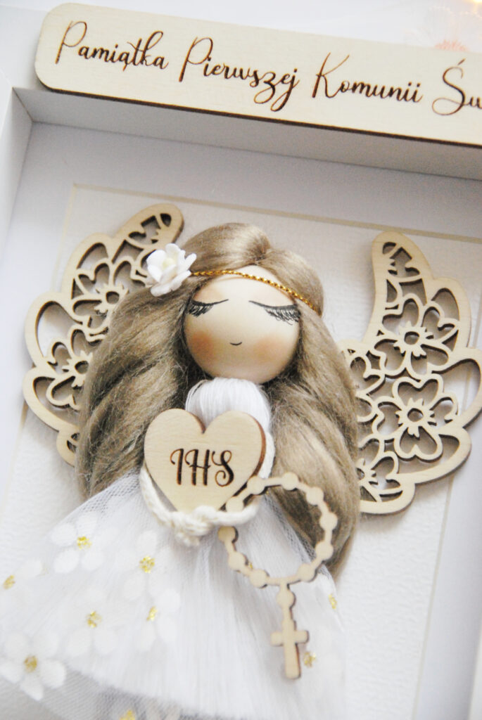 obrazek → Pamiątka I Komunii Św. – anioł