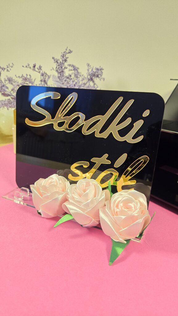 obrazek → WIZYTOWNIK TABLICZKA SŁODKI STÓŁ