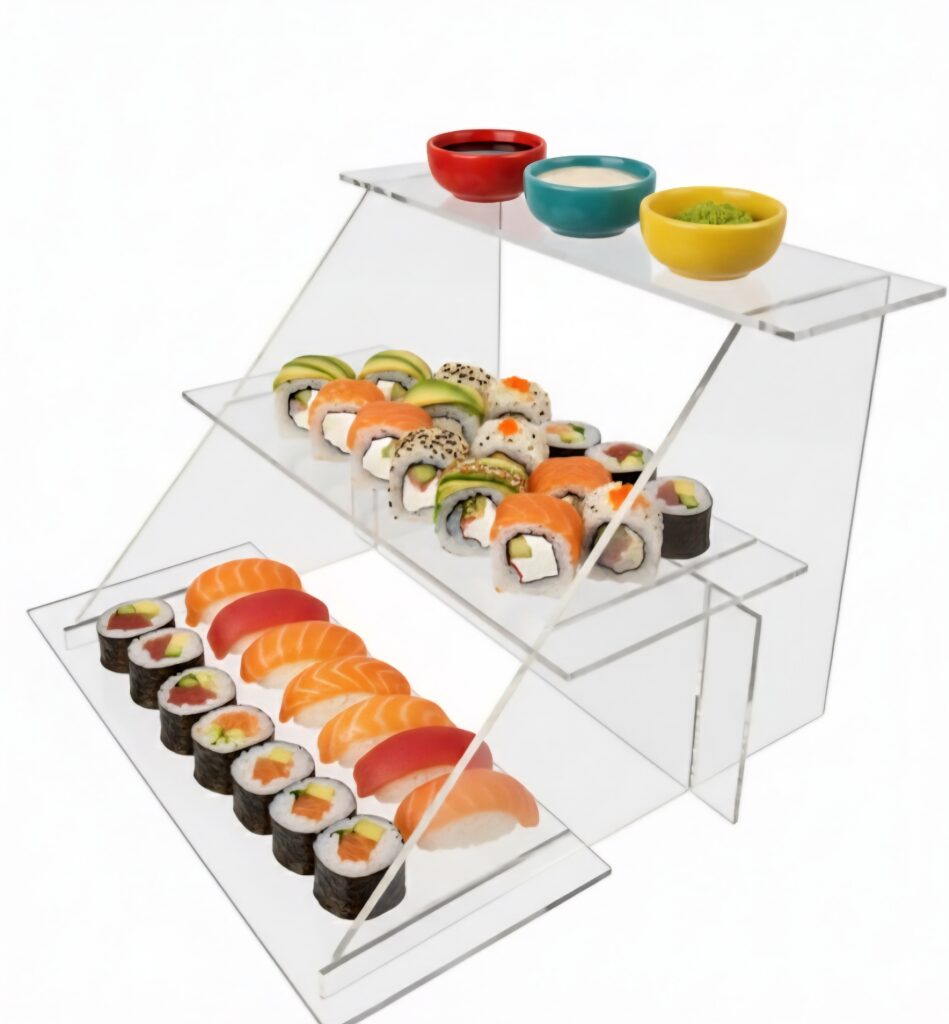 obrazek → Ekspozytor Przezroczysty 3-poziomy