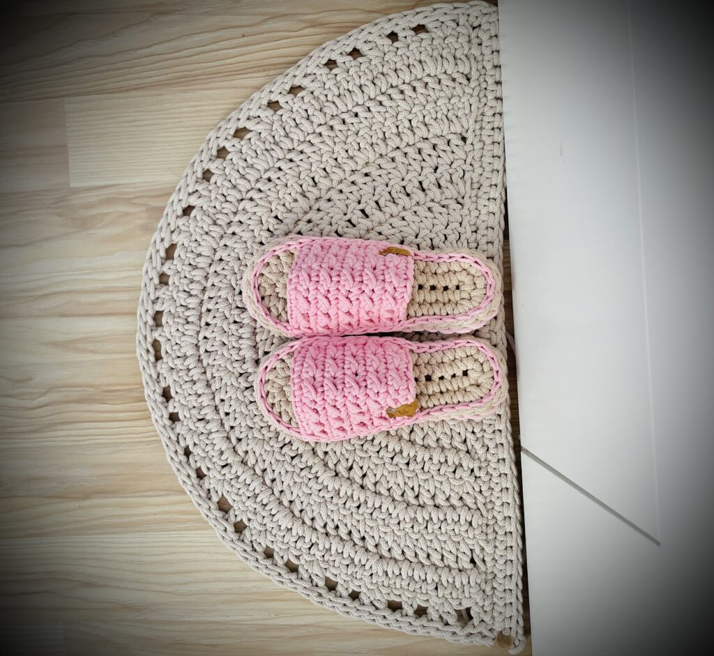 obrazek → Relaksująca klasyka – dywanik półokrągły 66×40