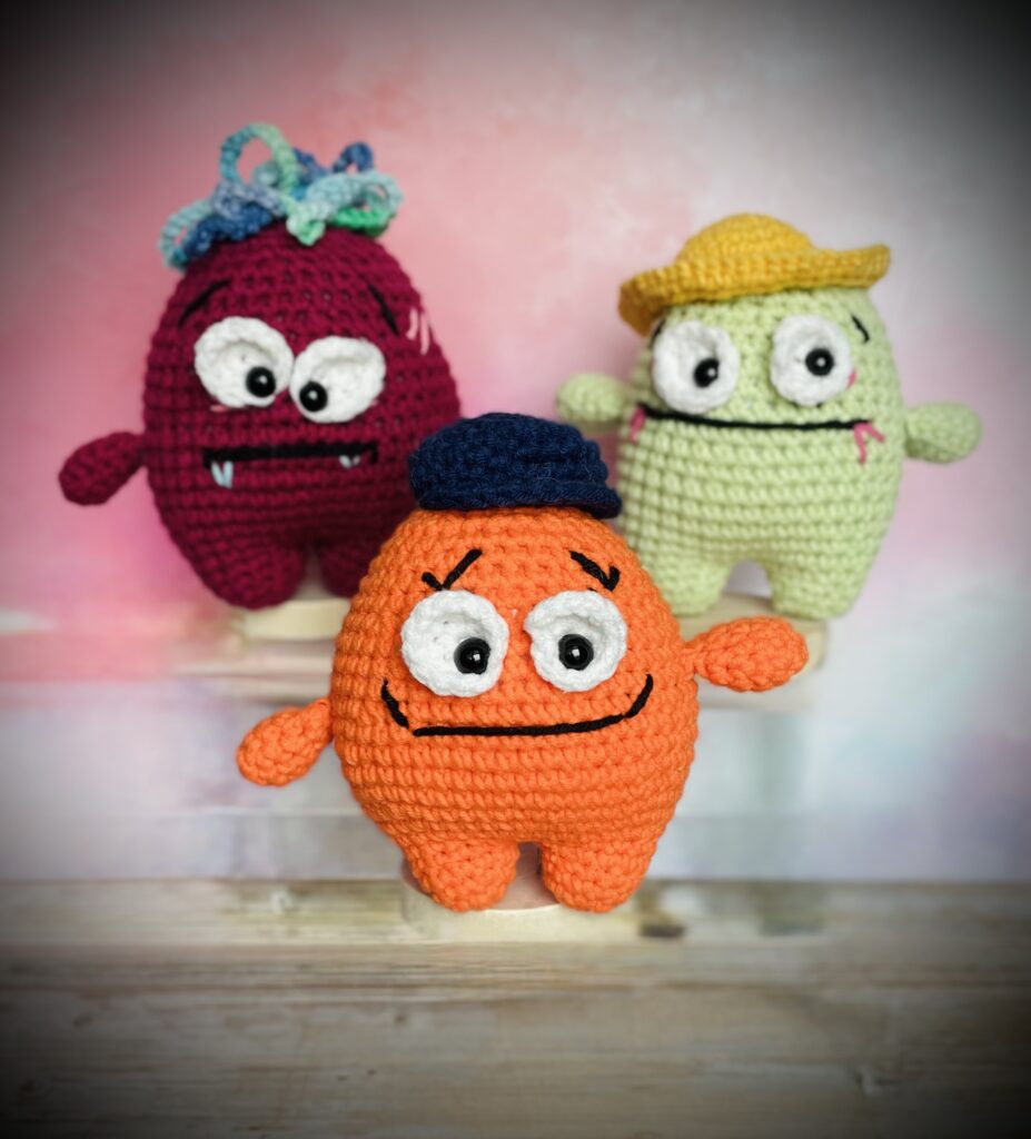 obrazek → Monsterki – zabawne potworki – maskotki