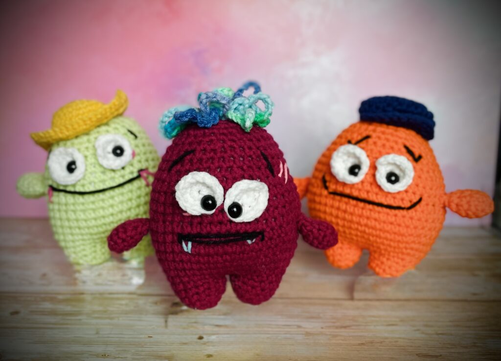 obrazek → Monsterki – zabawne potworki – maskotki