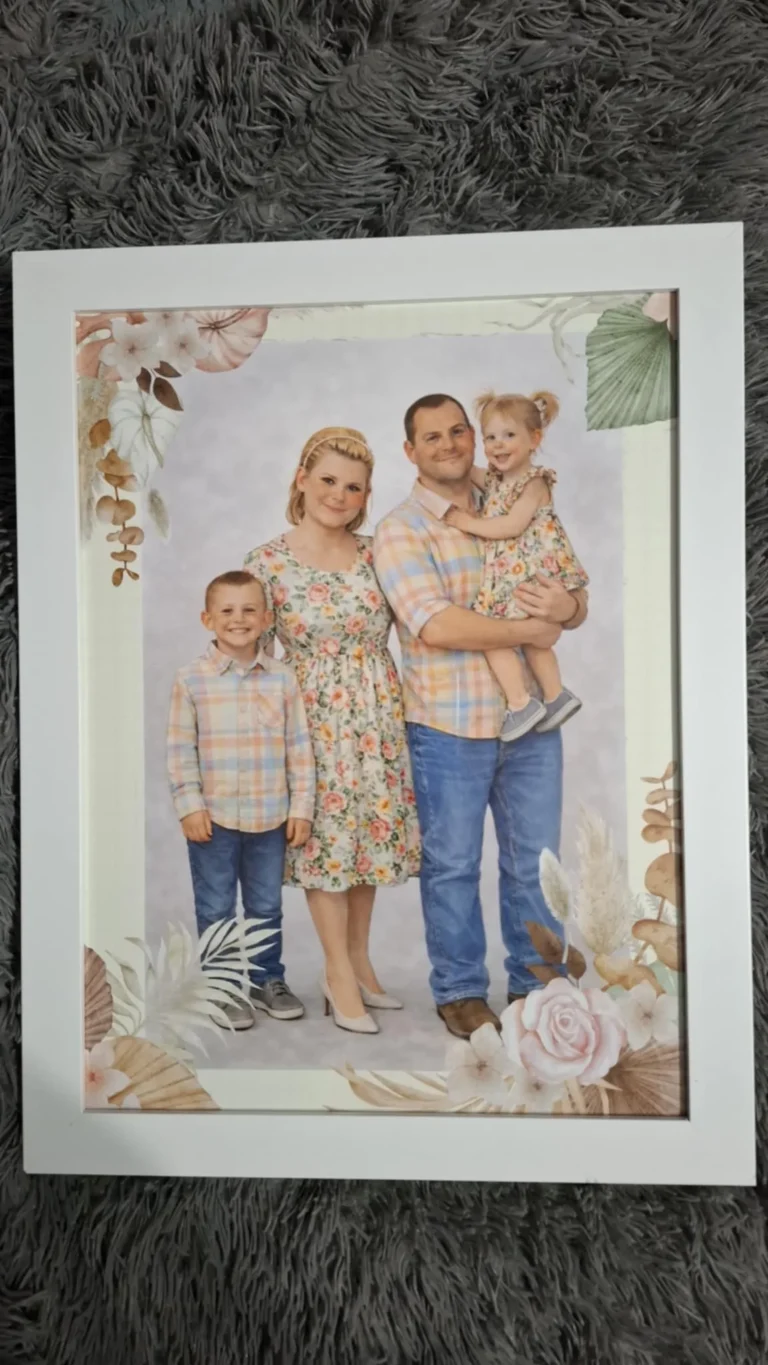 Personalizowany plkata rodzinny