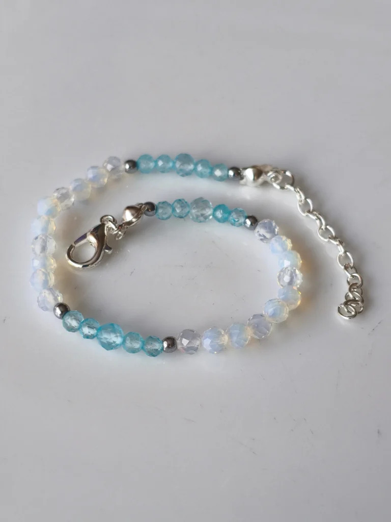 obrazek → Bransoletka z opali i topazów –