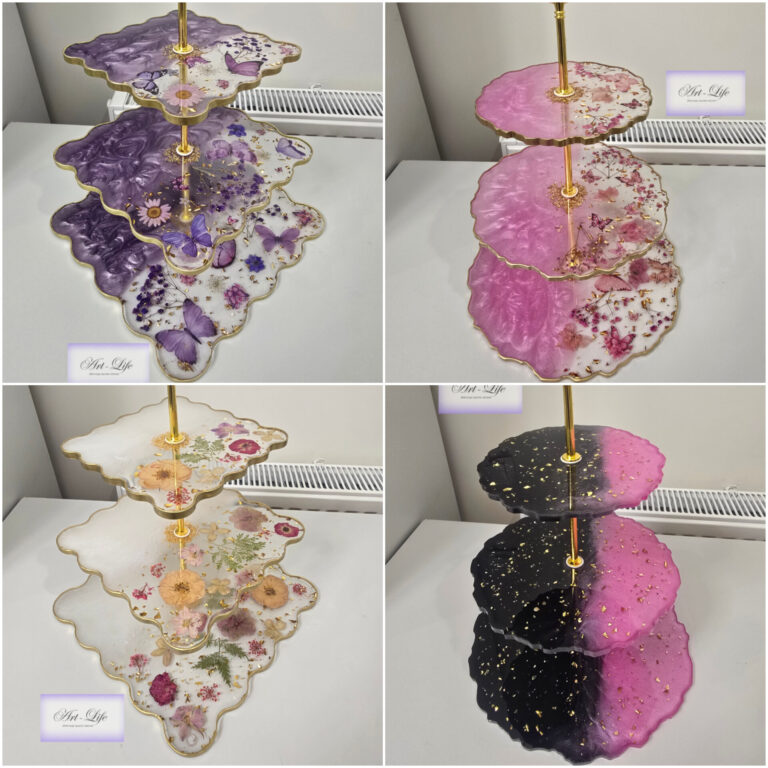 Patera z żywicy epoksydowej