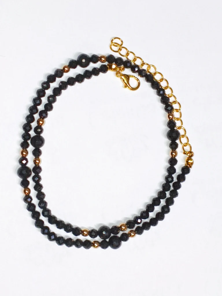 obrazek → Naszyjnik z turmalinu i hematytów