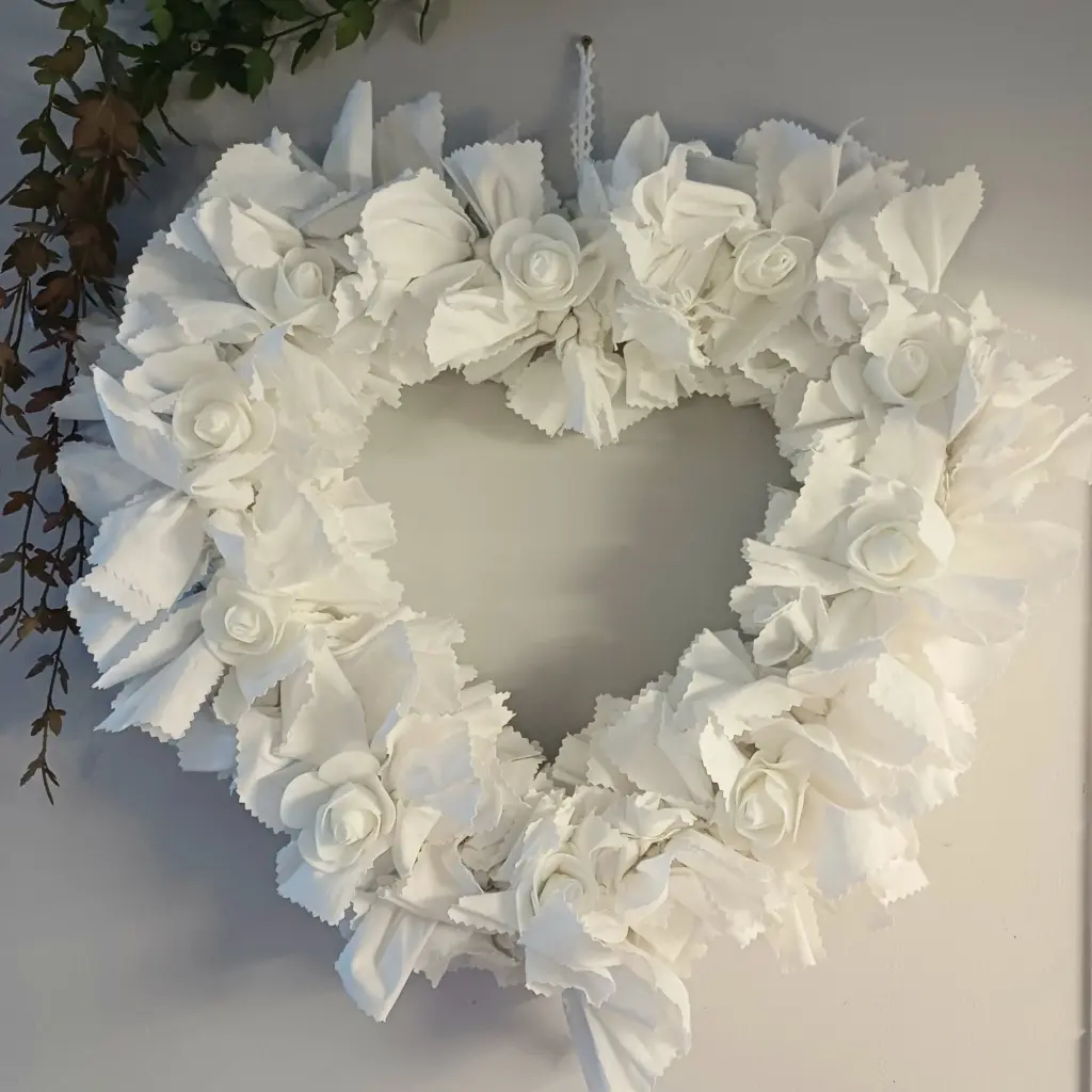 Wianek w kształcie serca