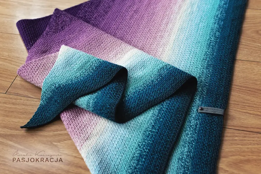 Ciepła chusta mech z merino – 9 kolorów!