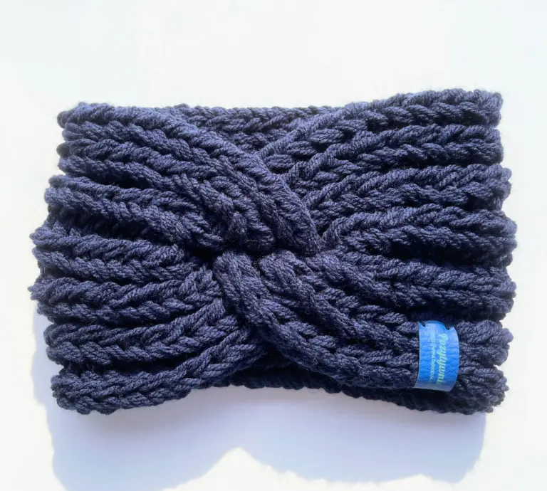 Opaska Granatowy komfort