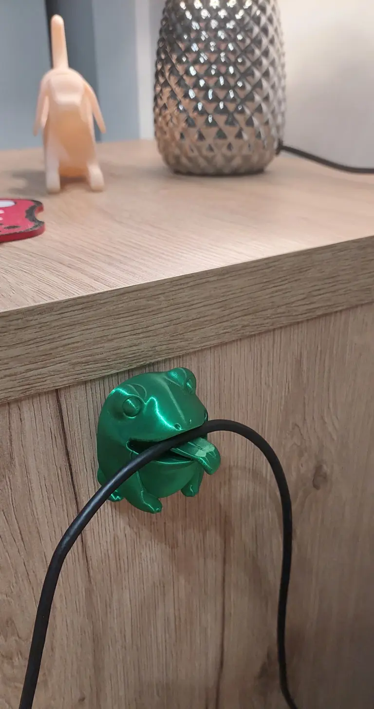 UCHWYT NA KABEL SAMOPRZYLEPNY ŻABA